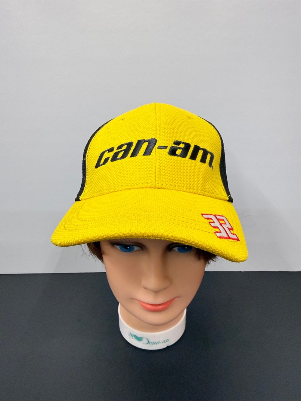 Kappa x Can-am #32 Yellow & Black Racing Hat